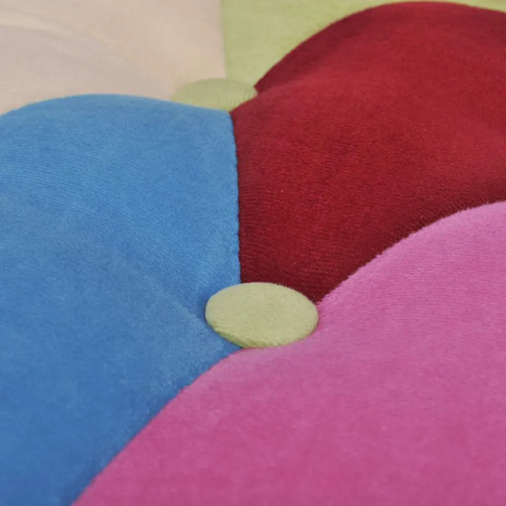 Poltrona Francese Design Patchwork Tessuto