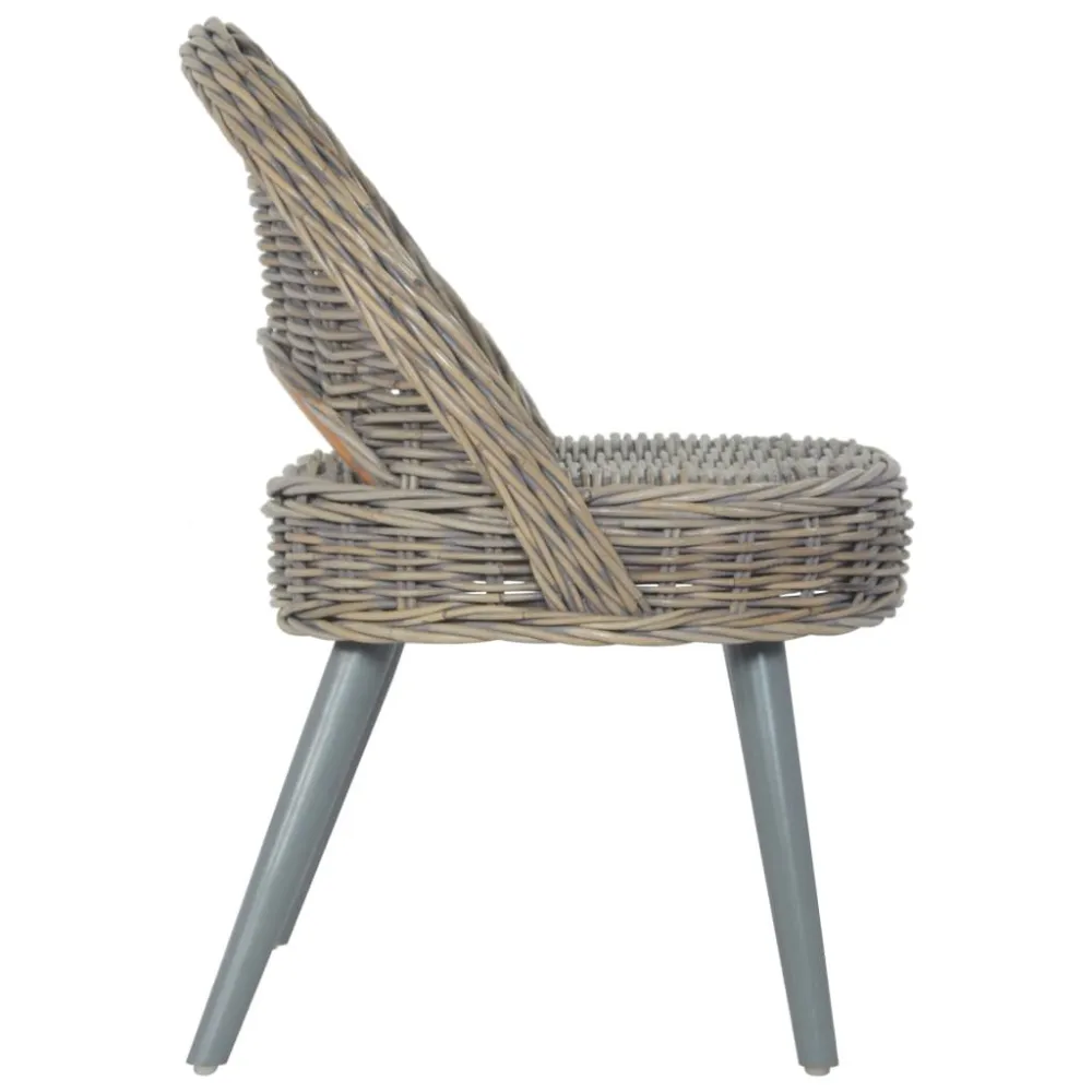 Poltrona Rattan Kubu Grigio