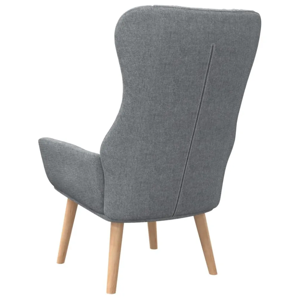 Poltrona Relax Grigio Chiaro Tessuto