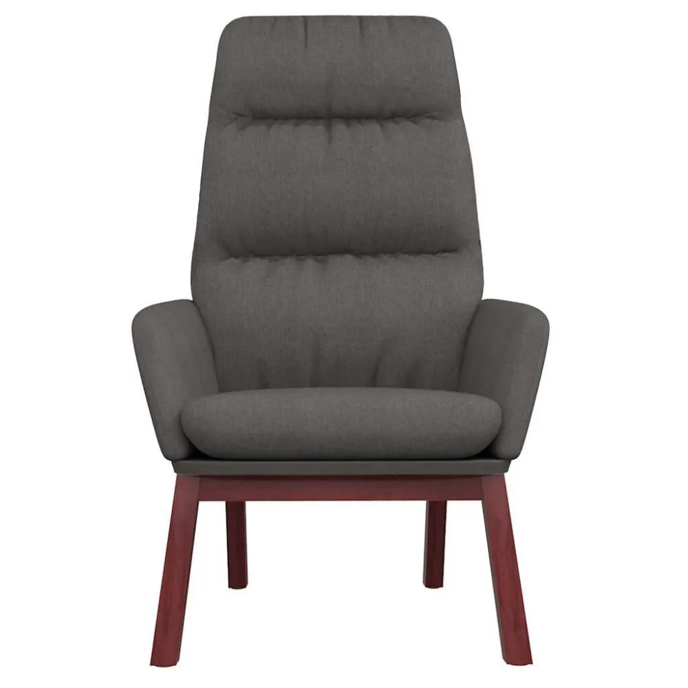 Poltrona Relax Grigio Scuro Tessuto