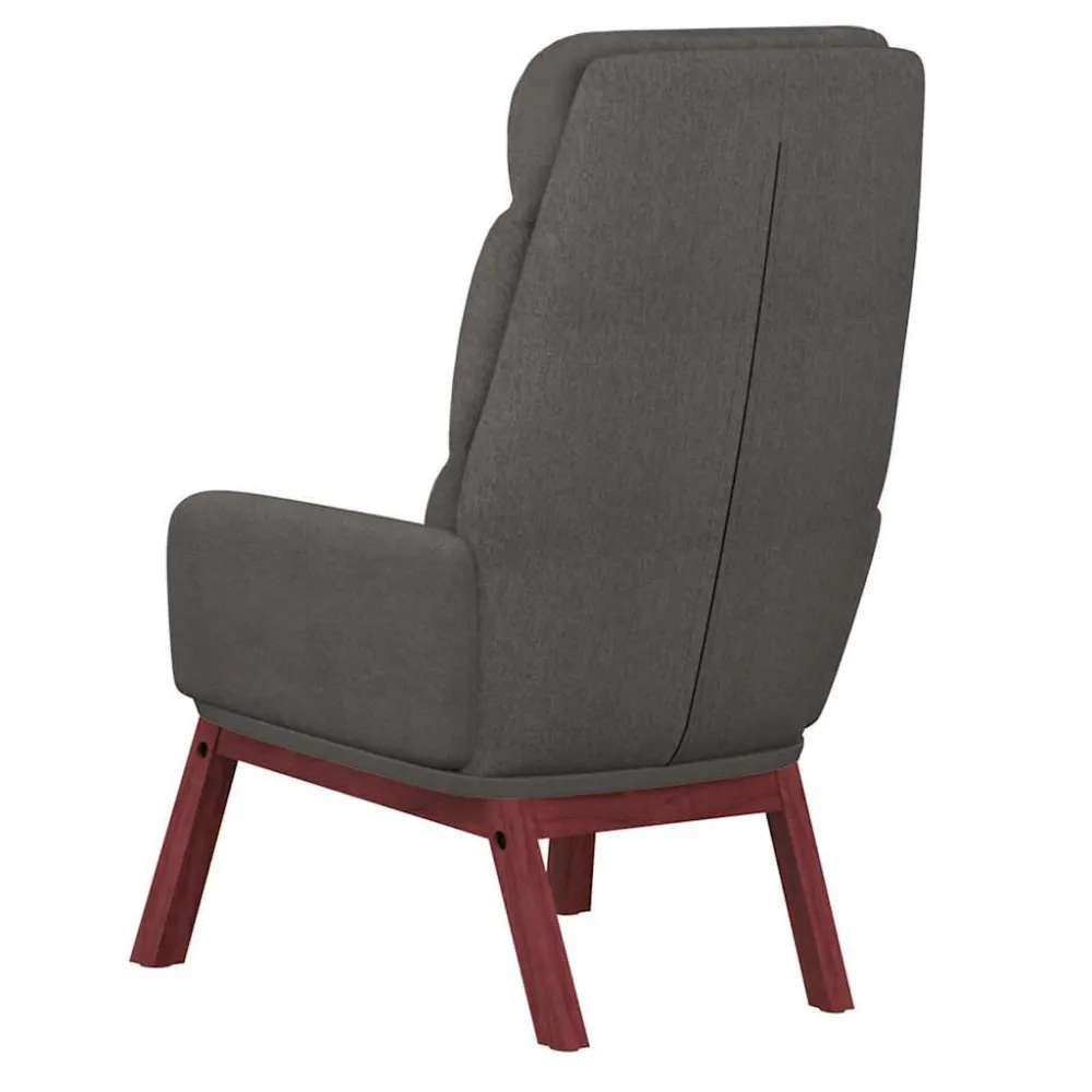 Poltrona Relax Grigio Scuro Tessuto