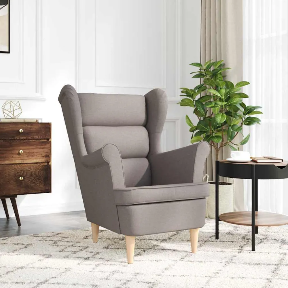 Poltrona Tortora 74x84x100 cm Tessuto