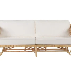 Divano da giardino DOLCEDO Rattan Beige