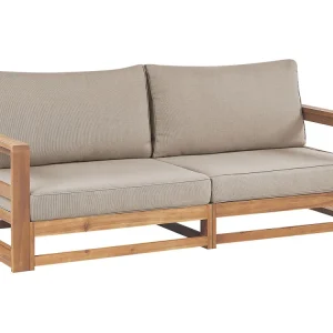 Divano da giardino TIMOR Legno d'acacia certificato FSC® Legno chiaro