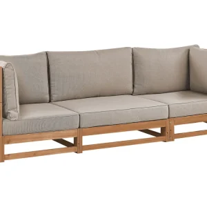 Divano da giardino TRANI Legno d'acacia certificato FSC® Legno chiaro