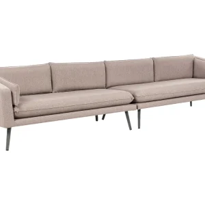 Divano imbottito da giardino Divano da giardino LORETELLO Poliestere Beige