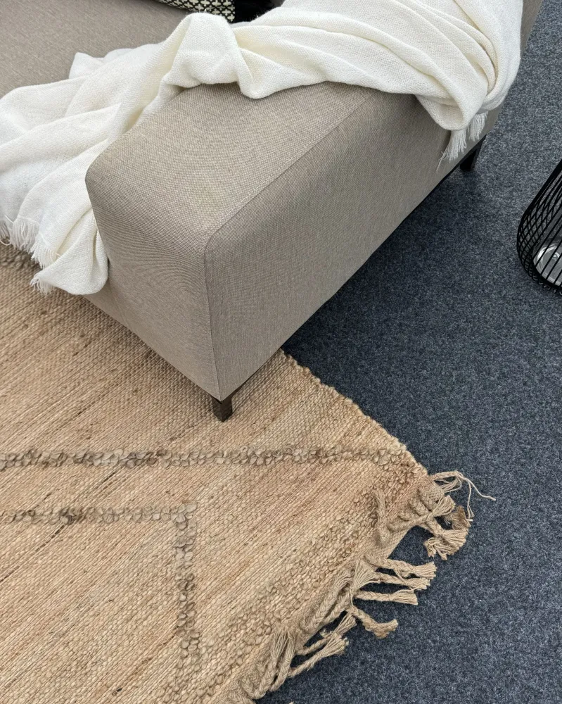Divano imbottito da giardino Divano da giardino ROVIGO Poliestere Beige