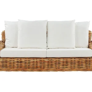 Divano 3 posti rattan naturale FORLI