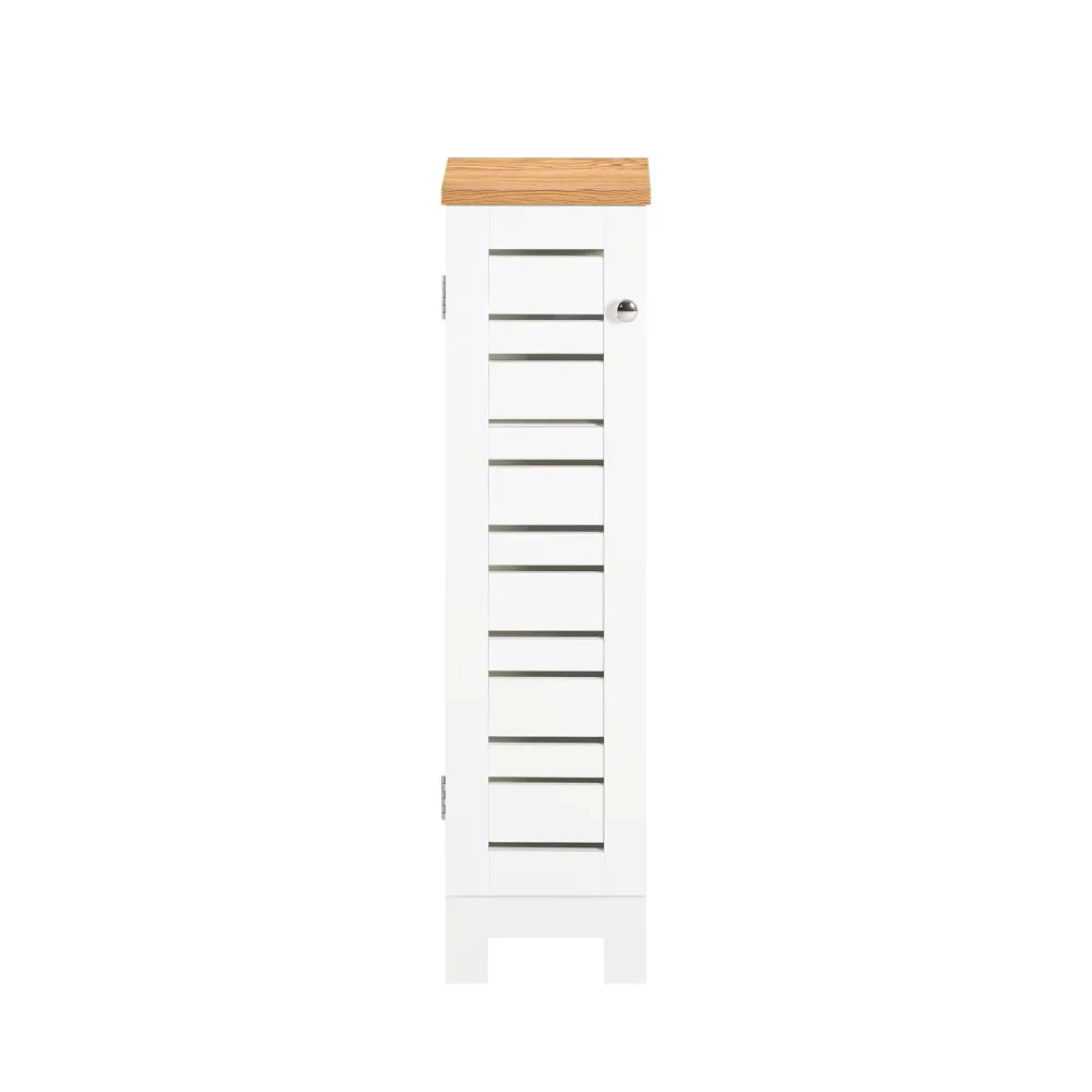 SoBuy Mobiletto porta carta igienica 20x18x75cm BZR85-W