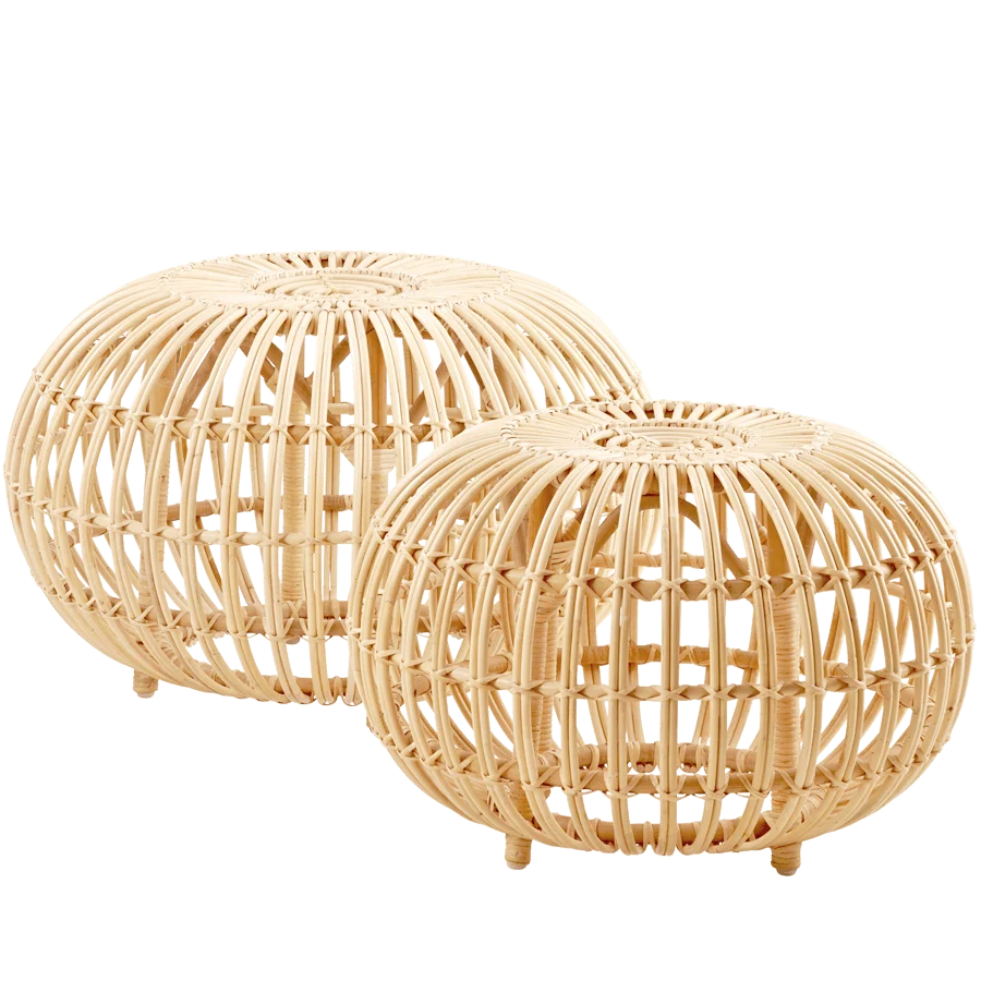 POUF RATTAN PICCOLO SIKA