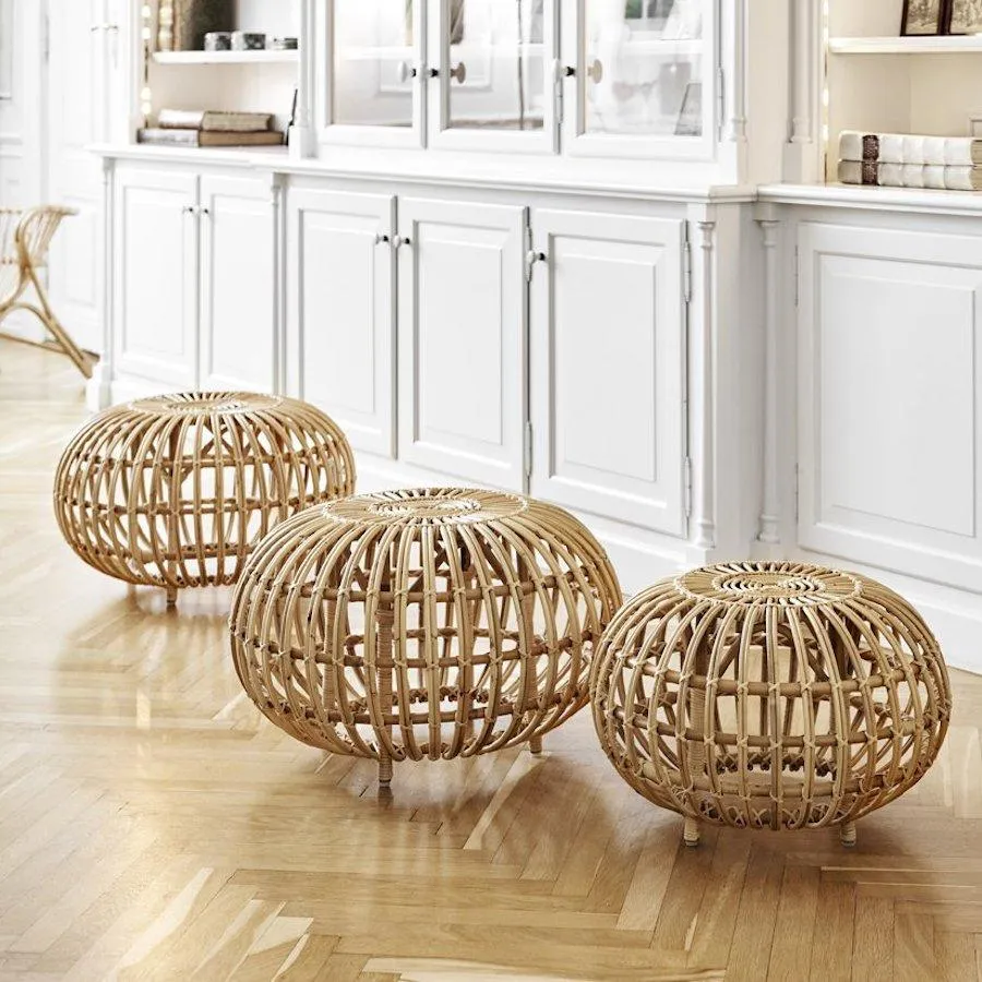 POUF RATTAN PICCOLO SIKA