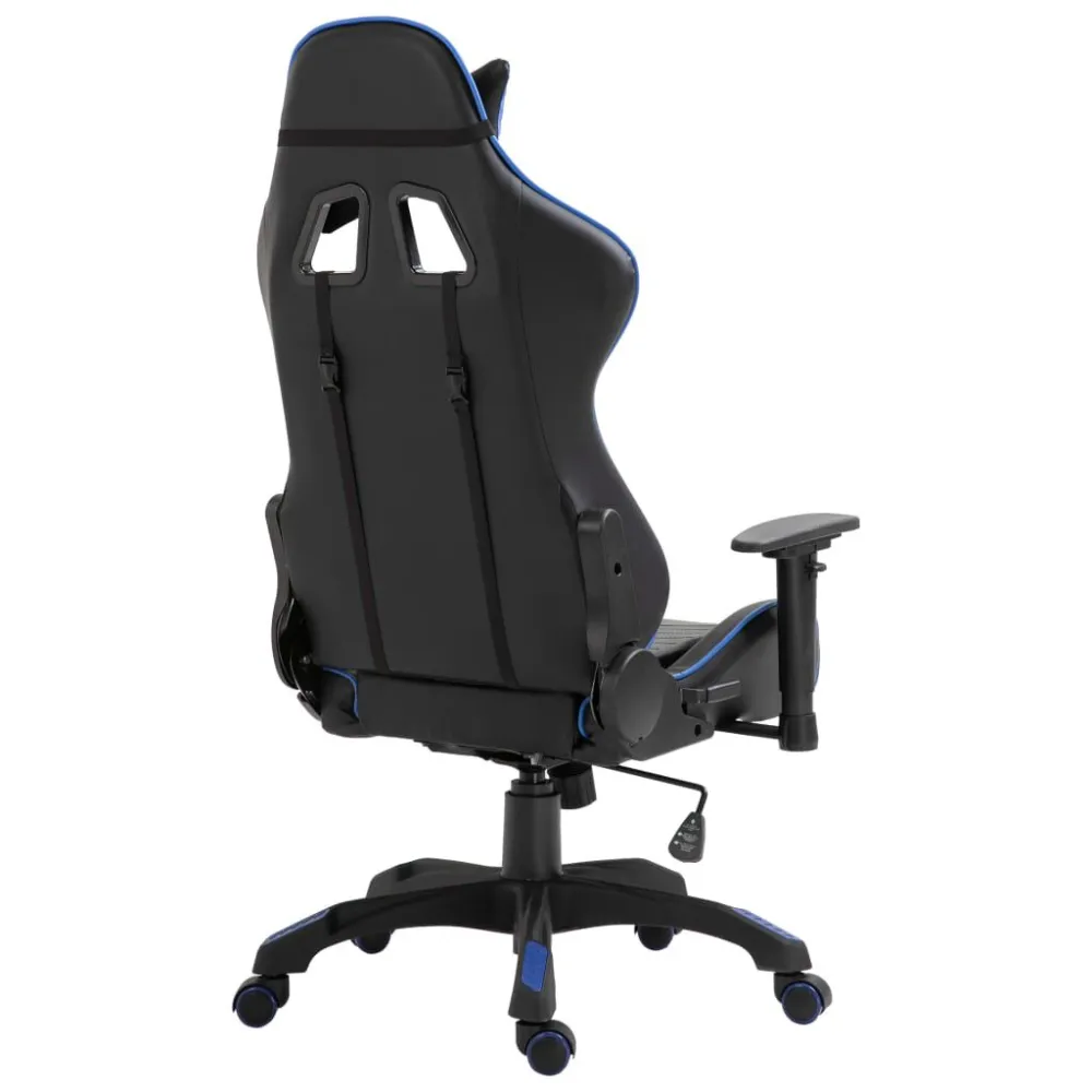 Sedia da Gaming Blu Similpelle
