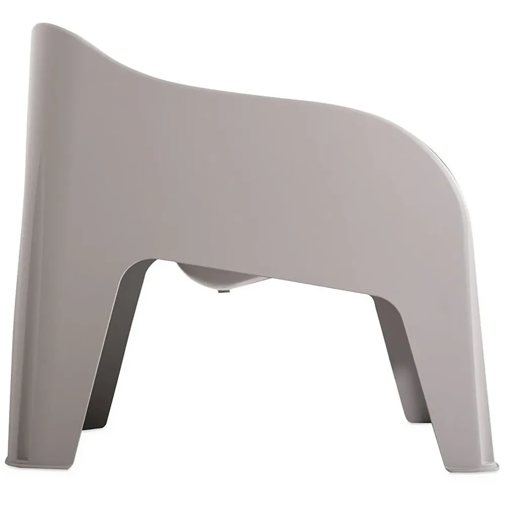 TOOMAX - Poltrona da esterno Petra Grigio talpa - h70x79x76,5 cm