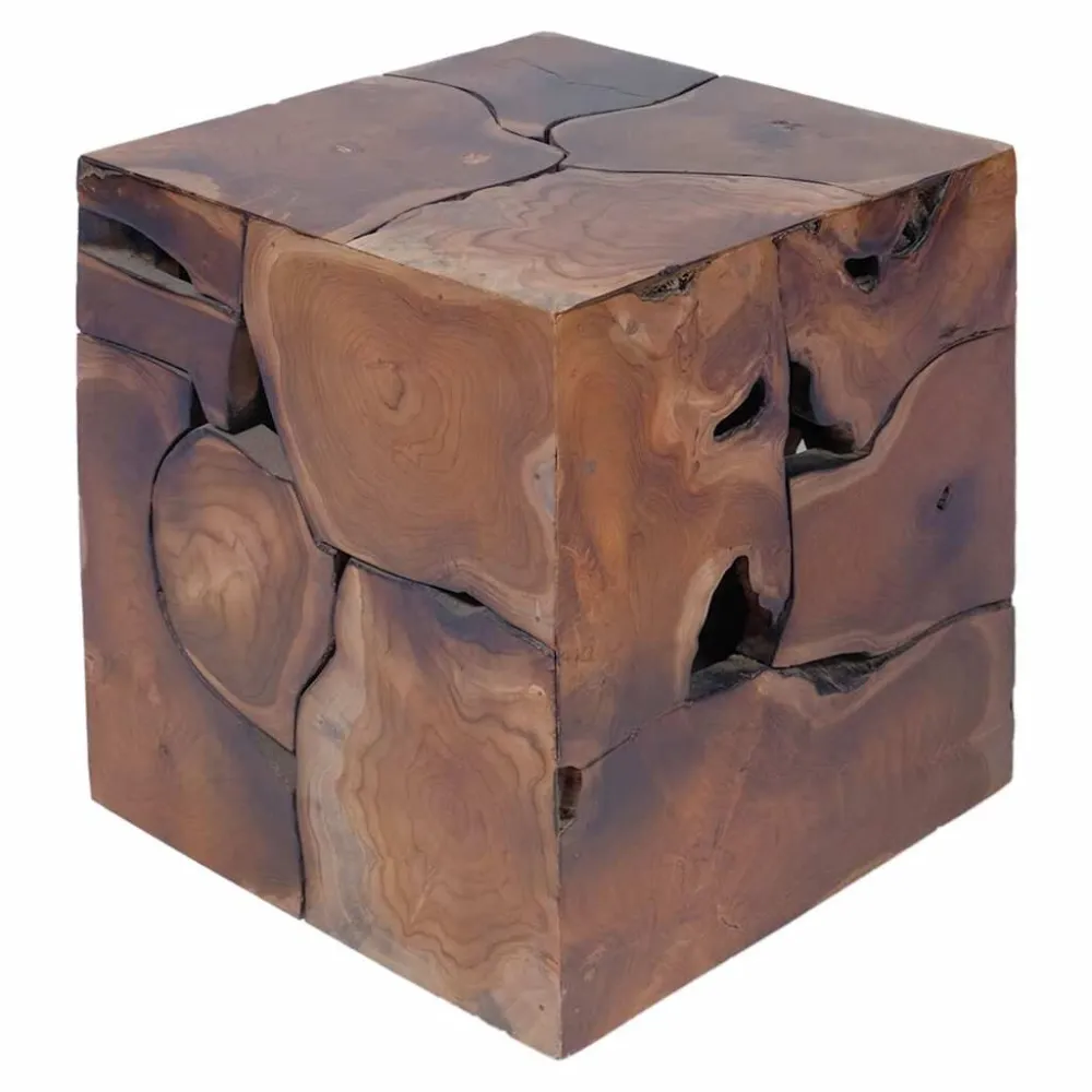 Sgabello Legno Massello di Teak