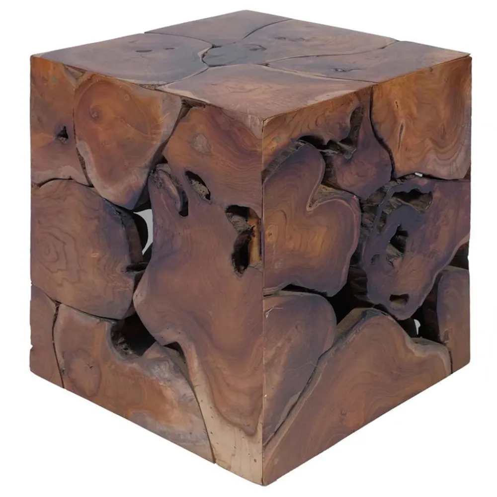 Sgabello Legno Massello di Teak