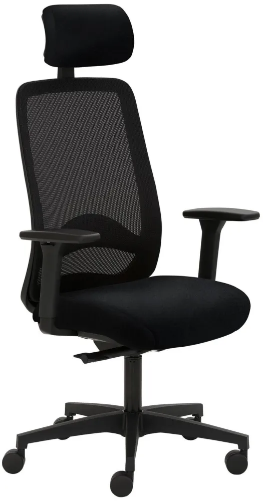 Divano per Reception Sedia girevole Mayer Sitzmöbel base plastica braccioli regolabili altezza poggiatesta imbottito schie...
