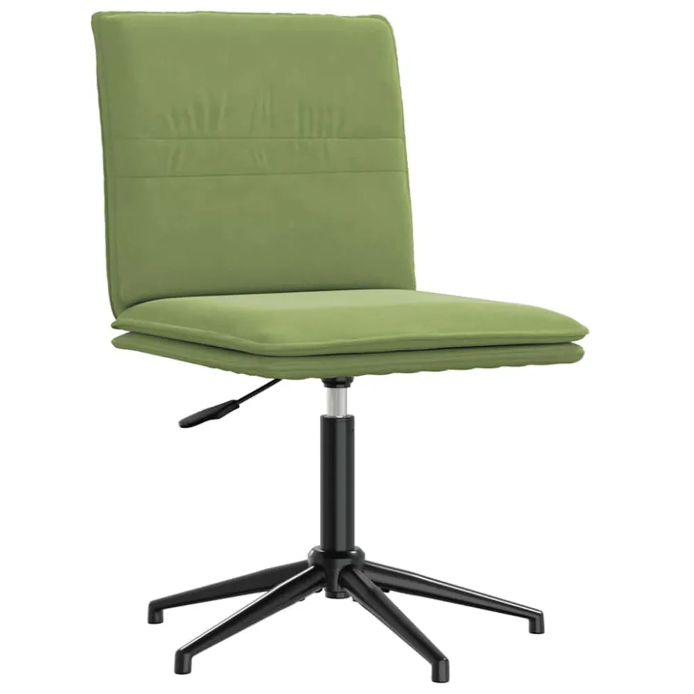 Sedia da Pranzo Verde Chiaro Velluto