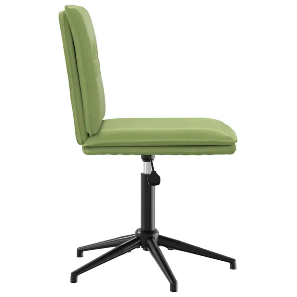 Sedia da Pranzo Verde Chiaro Velluto