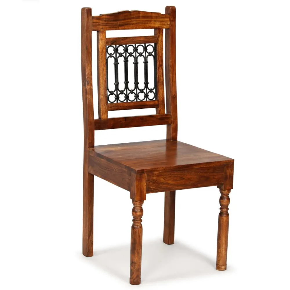 Sedie da Pranzo 6 pz Legno Massello Classiche