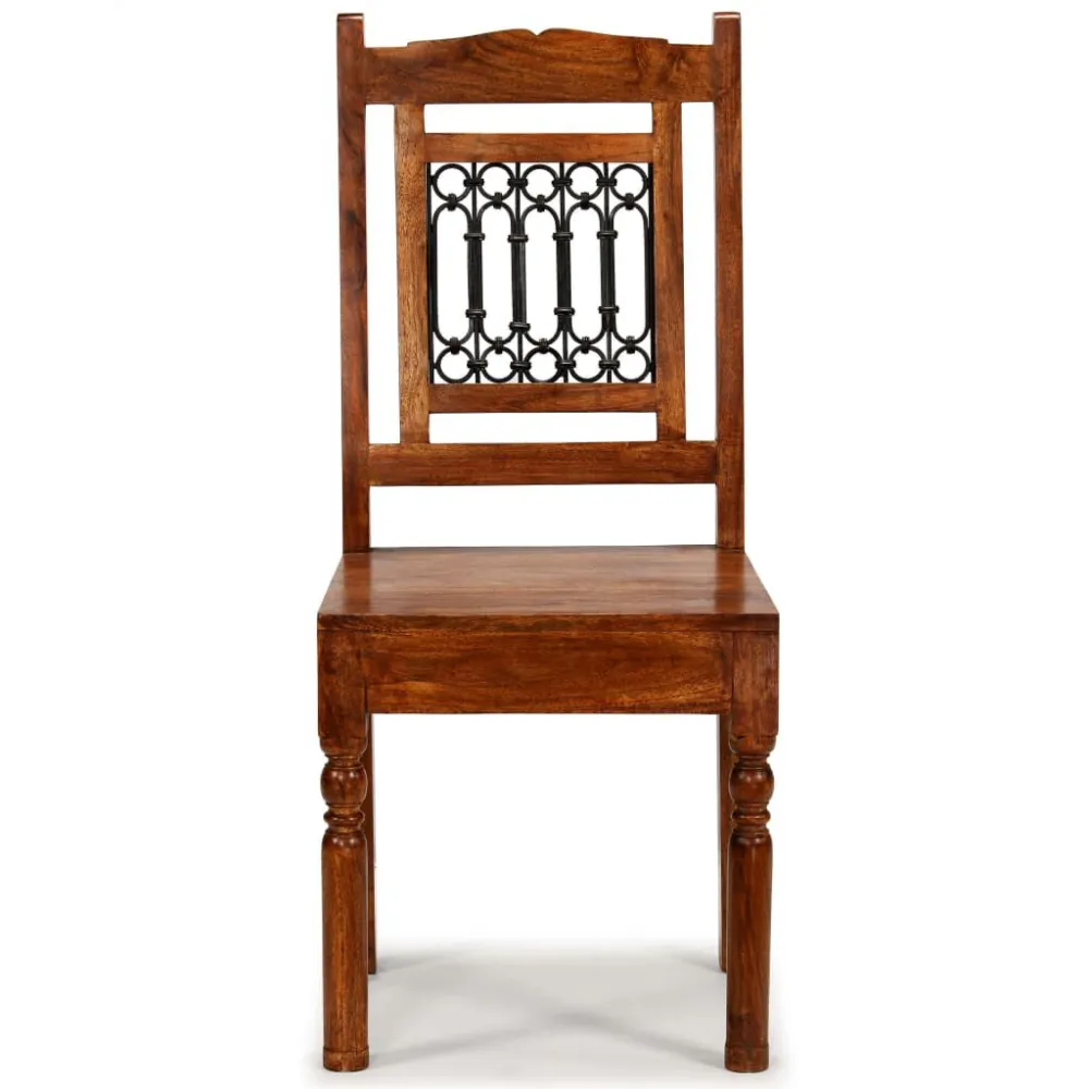 Sedie da Pranzo 6 pz Legno Massello Classiche