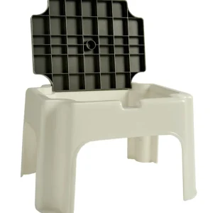 0099 SGABELLO CON CONTENITORE LEGA COLLO DA 8 PEZZI