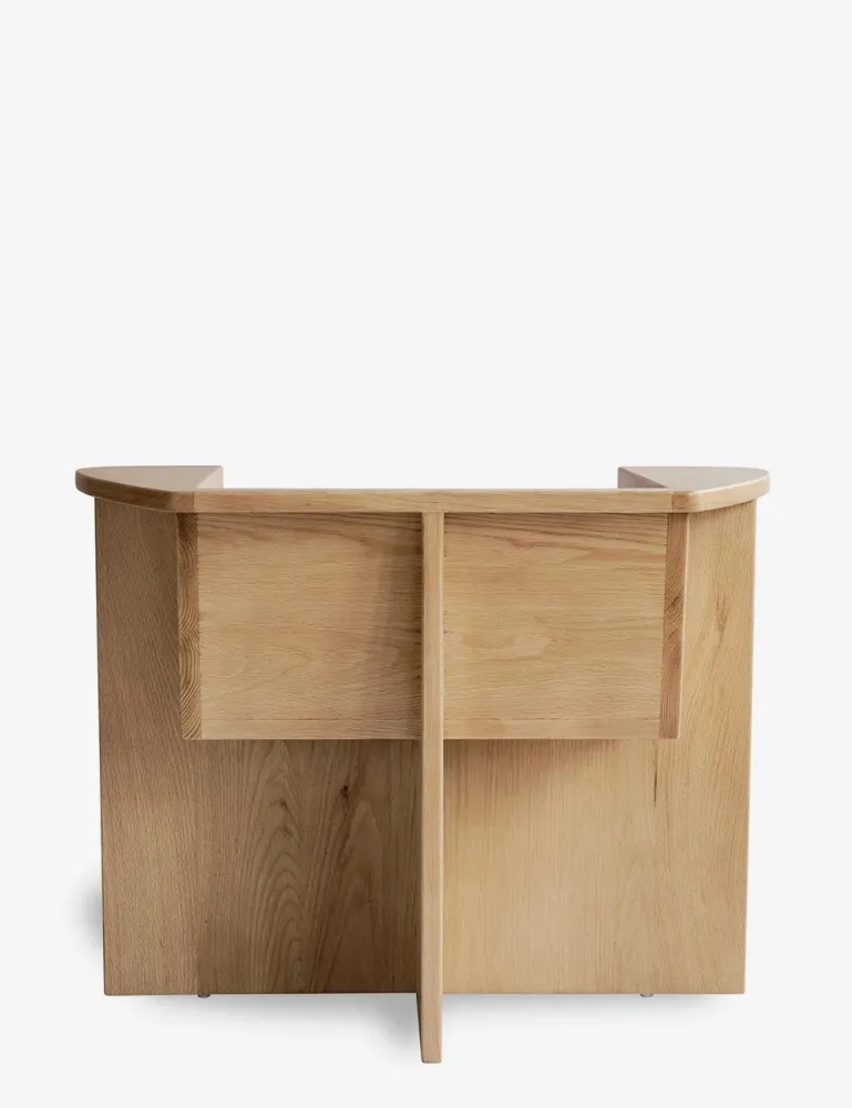 Poltrona Brutus rovere 101 Copenhaguen