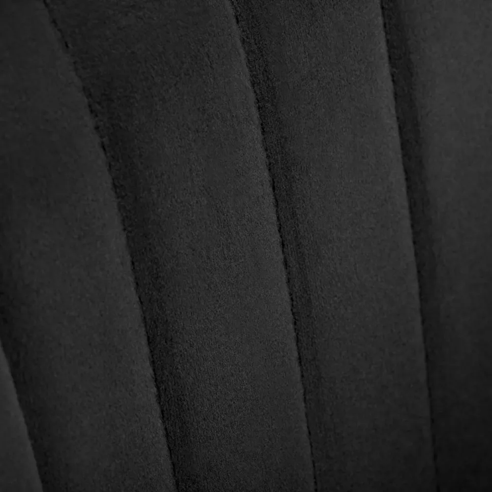 4Rico Sgabello da Bar QS-B16g velluto nero