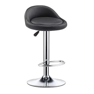 Disegno Spa Bar Sgabello,Alto-Tavolo E Sedia da Bar Chrome Finish Lucidati,Sgabello da Lavoro,Sedia Gireggiata,Sgabello Uf...