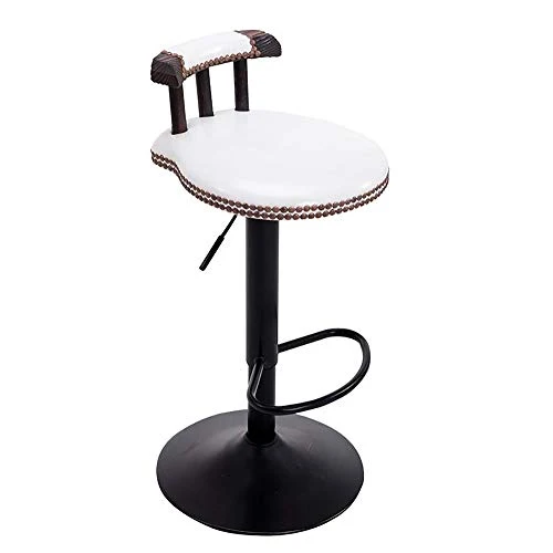 Disegno Spa Bar Stool Bar Sgabello Sedia Retro Ascensore Legno Solido Alto Sgabello Bar Sgabello con Retrorest personalità...