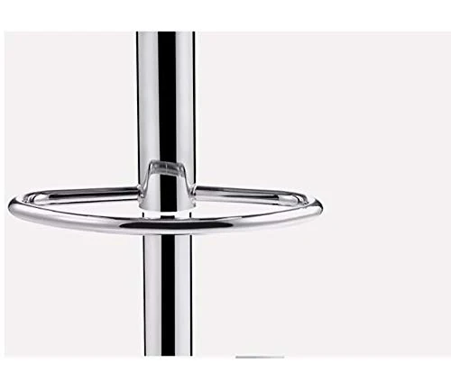 Reception Desk Sedia Pu Pelle Swivel Barstools,Panina Sgabello Alto Sgabello Bianco Nero Backrest Altezza Regolabile Pelle...