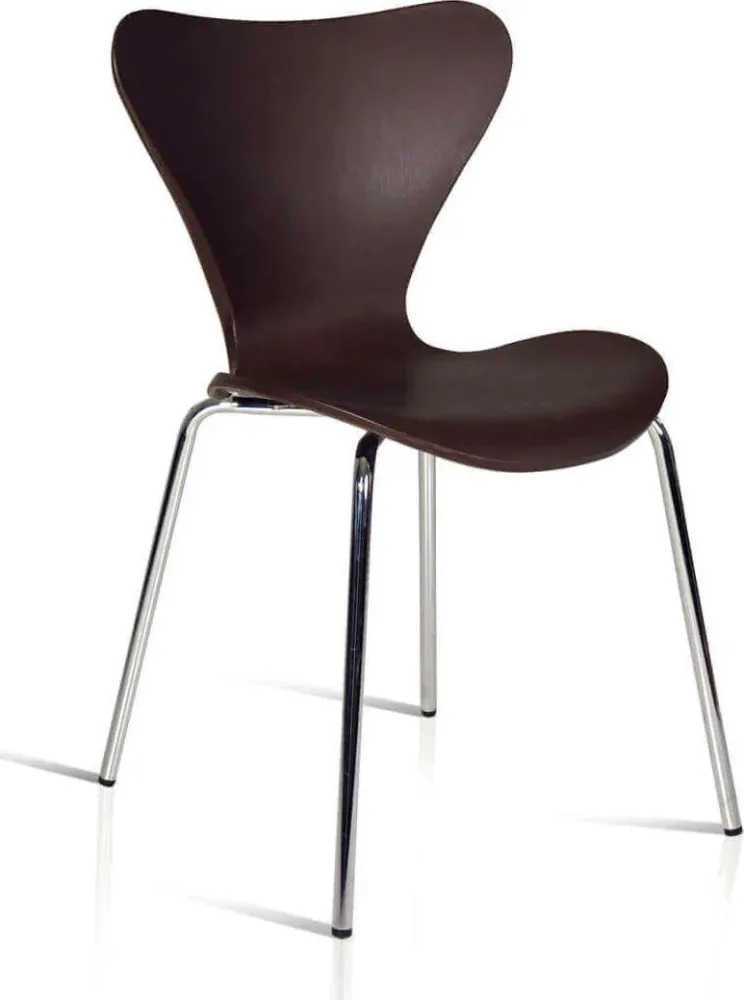 ALISSA - sedia plastica Marrone Milani Home