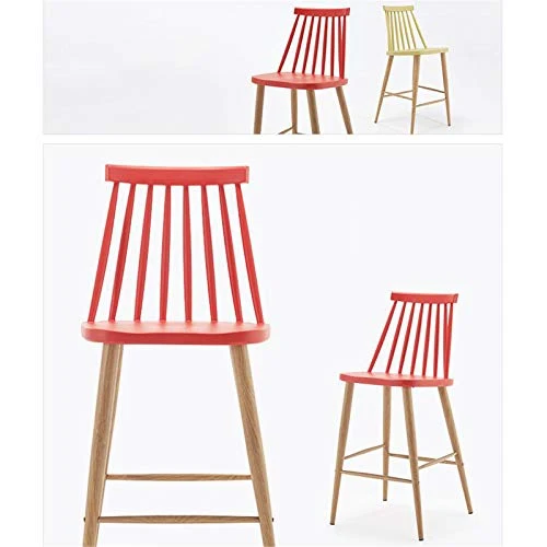 ALUNVA Seggiolone,Sedia Windsor,Moderno Sgabello da Banco,Semplice Sgabello Posteriore Alto,Sgabelli Alti,Sedie da Bar,Sed...
