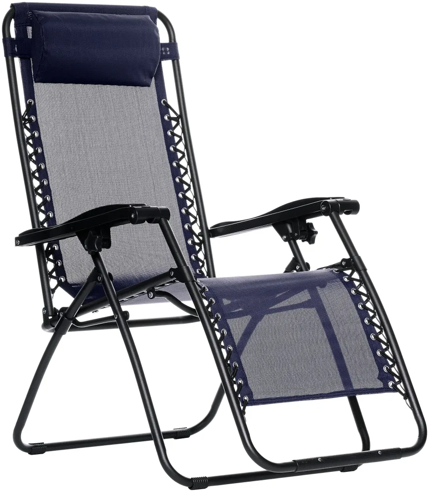 AmazonBasics - Sedia gravità zero, Blu