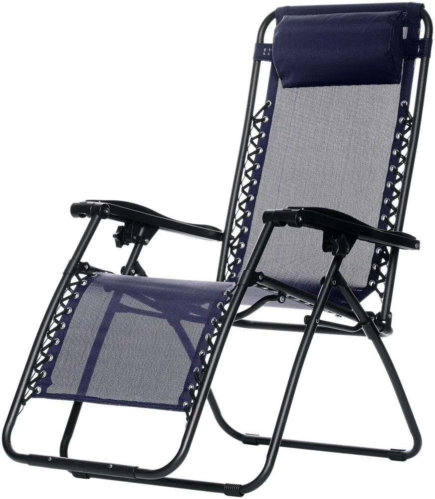 AmazonBasics - Sedia gravità zero, Blu