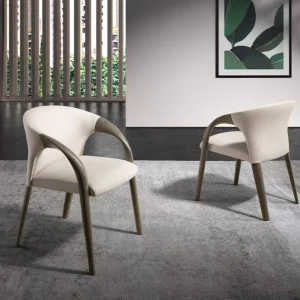 SEDIA SIMILPELLE CREMA MINIMO 4 PEZZI 5122 ANGEL CERDA