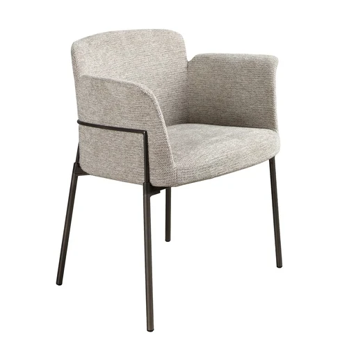 Sedia tessuto grigio ANGEL CERDA