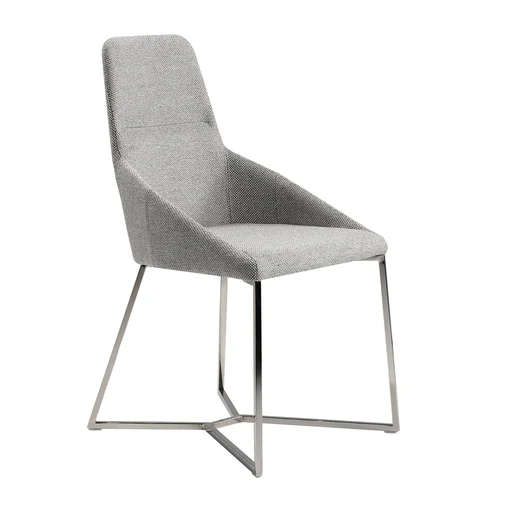 Sedia tessuto grigio ANGEL CERDA