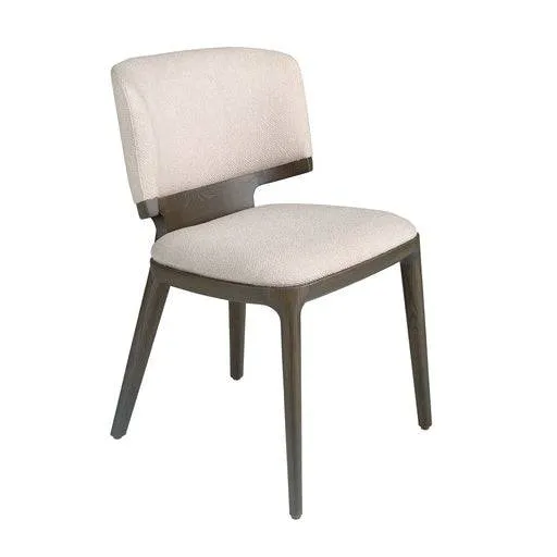 Sedia tessuto grigio chiaro ANGEL CERDA