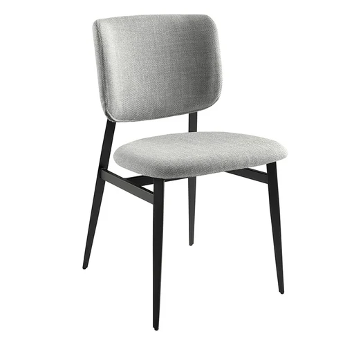 Sedia tessuto grigio chiaro ANGEL CERDA