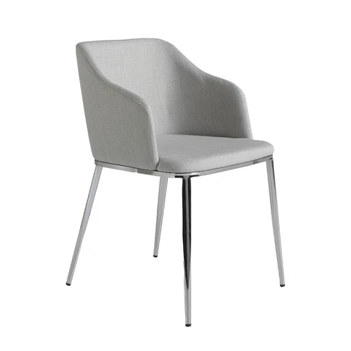 Sedia tessuto grigio o marrone ANGEL CERDA