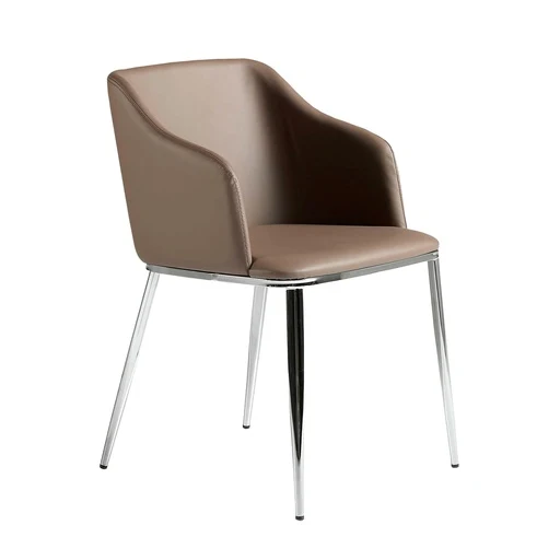 Sedia tessuto grigio o marrone ANGEL CERDA