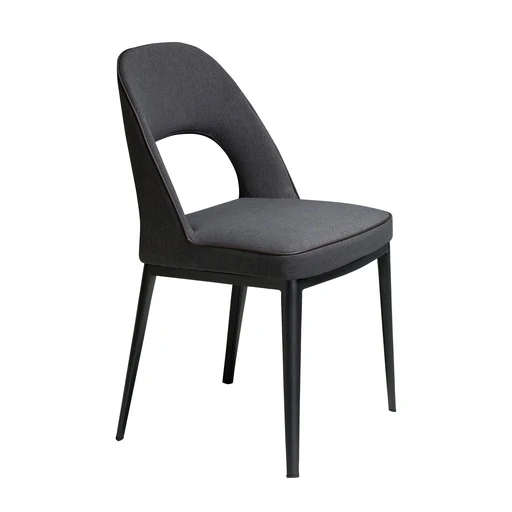 Sedia tessuto grigio scuro ANGEL CERDA