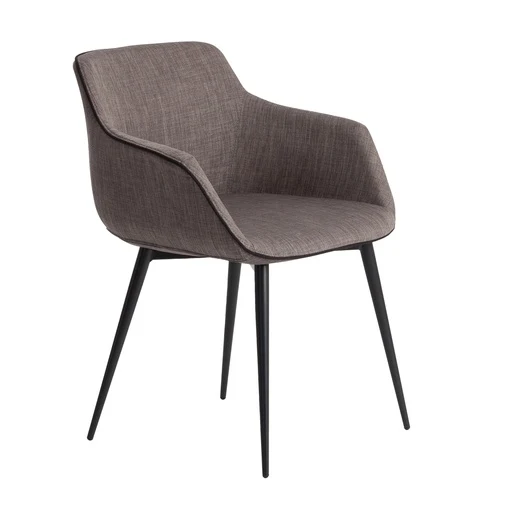 Sedia tessuto grigio scuro ANGEL CERDA