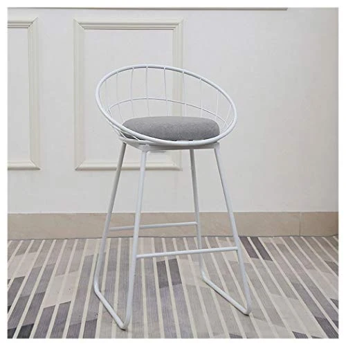 Moderno Sgabello da Bar sedie di Alta Sedia Semplice Ferro Battuto Sedia di Un Bar Oro Sgabello Altezza Seduta 65cm Modern...