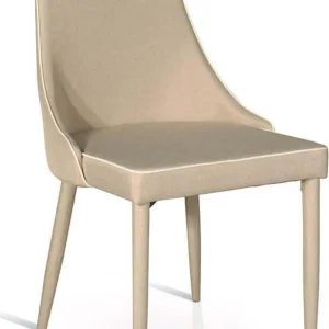 ANNABEL - sedia tessuto Tortora Milani Home