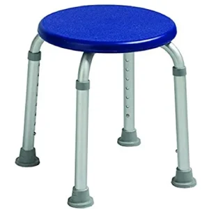 Antar Rotondo Assemblato Doccia Sgabello 1.40 kg, Blu