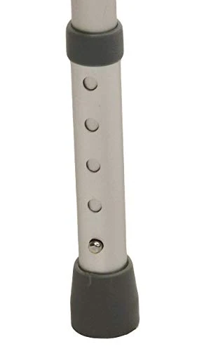 Sedia comoda pieghevole per WC o doccia, altezza regolabile 44-55cm AnteaMED