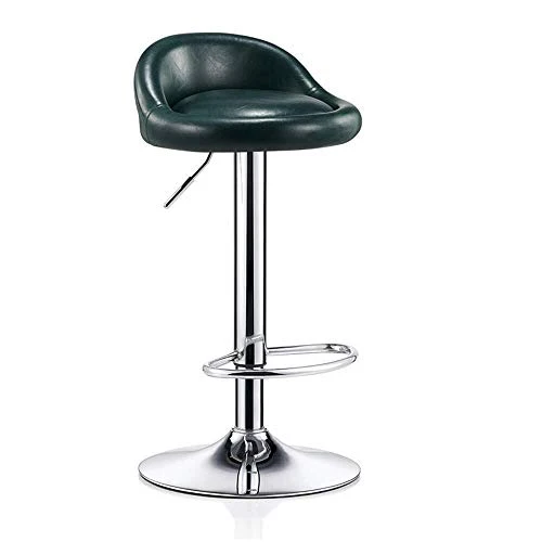 Sgabello da bar seggiovia girevole moderno minimalista moderno seggiolone cucina la colazione (Color : Green) Aoyo