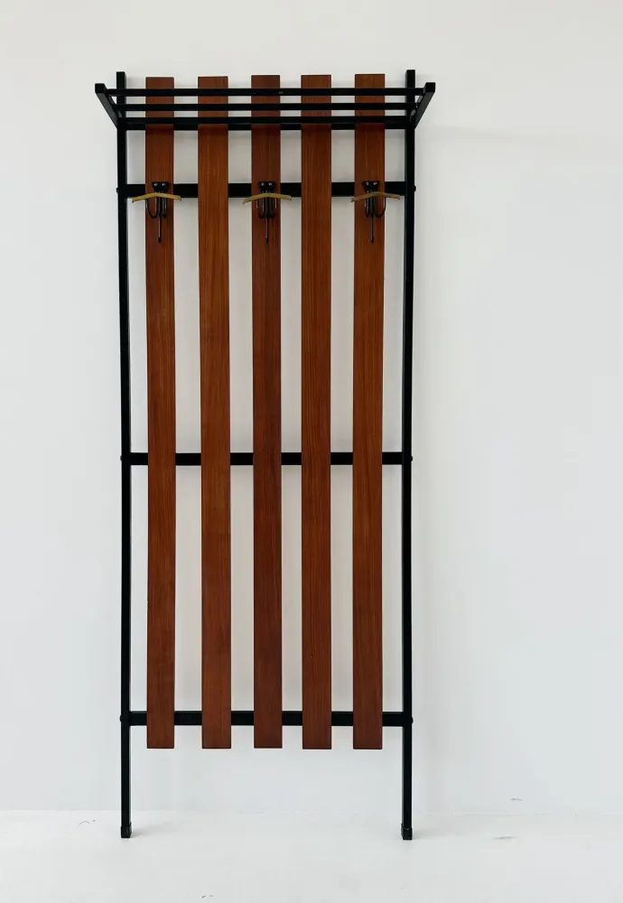 Appendiabiti con listarelle legno
