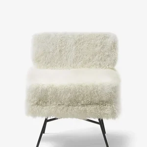 Poltrona Elettra pelliccia naturale arflex